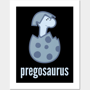 Pregosaurus Shirt - Baby Dinosaur T-Shirts Posters and Art